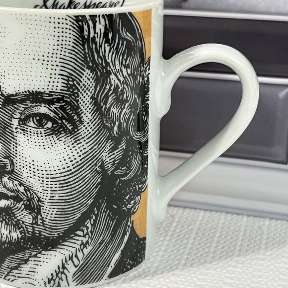William SHAKESPEARE 12oz Ceramic Coffee Mug Multi Vandor Classic of The Arts - Picture 9 of 15